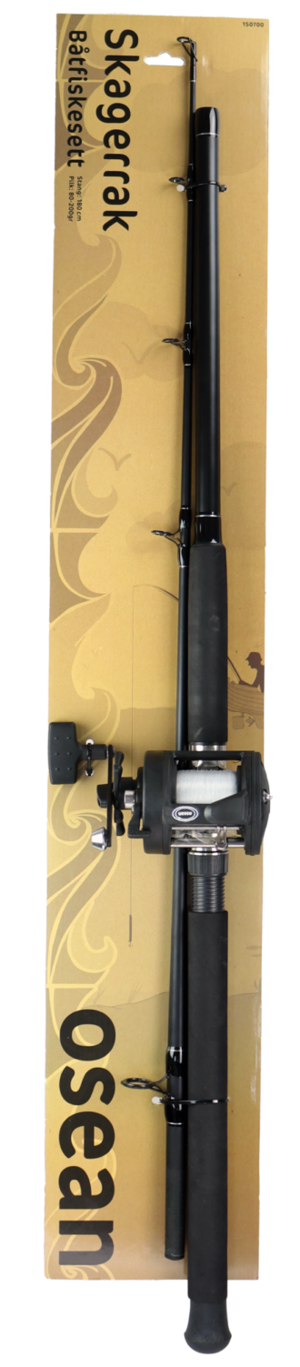 Osean Fiskesett Skagerrak - 180 cm - 80-200gr - Båtfiske