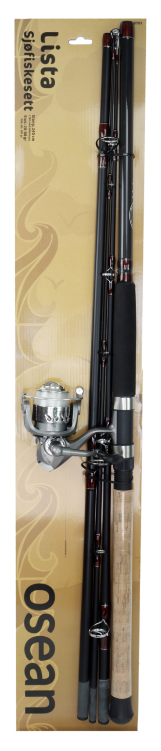 Osean Fiskesett Lista - 210 cm - 20-150gr - Havfiske