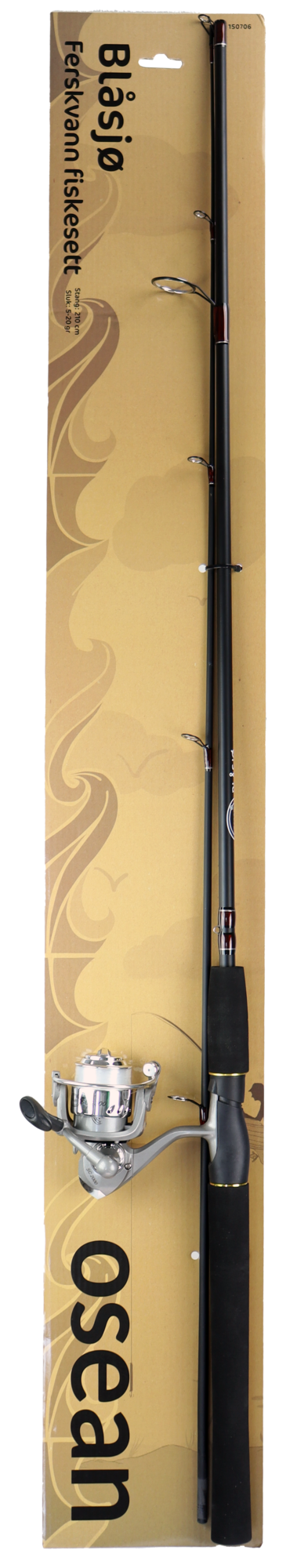 Osean Fiskesett Blåsjø - 210 cm - 5-20gr - Ferskvann 1 Osean Fiskesett Blåsjø - 210 cm - 5-20gr - Ferskvann