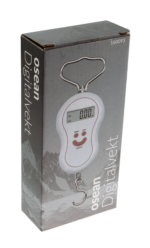 Osean Digitalvekt - 2xAAA - opp til 50 kg - fiske og reise