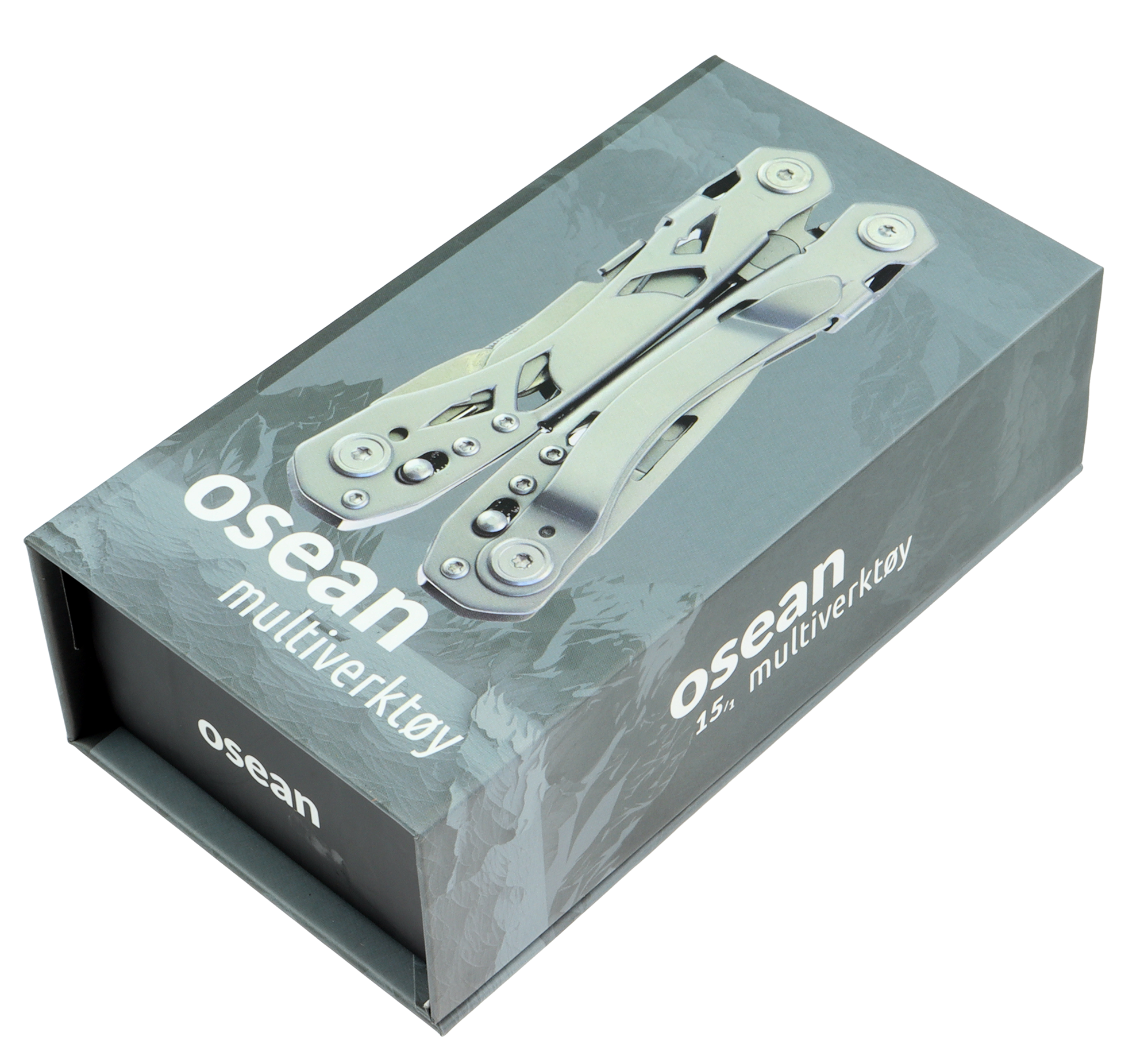Osean Multiverktøy m/taske - Multiverktøy - 15 i 1 1 Osean Multiverktøy m/taske - Multiverktøy - 15 i 1