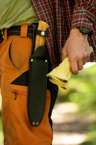 Brusletto Kniv Villmarka Stor - Gaveeske - 36 cm