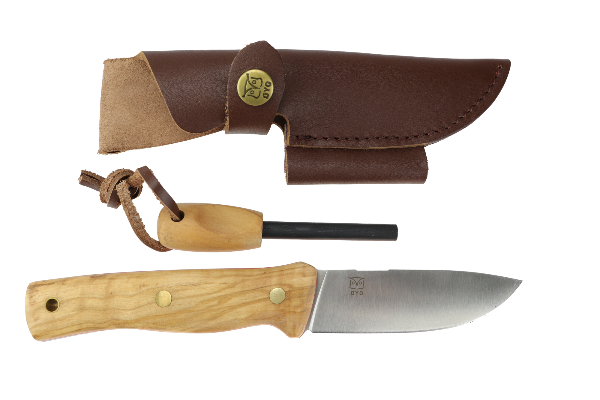 Øyo Kniv Femunden - Turkniv m/ slire og Tennstål 1 Øyo Kniv Femunden - Turkniv m/ slire og Tennstål