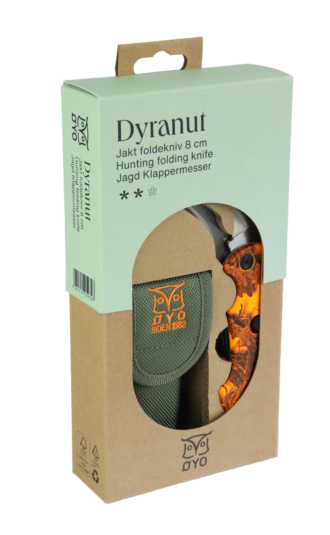 Øyo Kniv Dyranut - Foldekniv - Jakt