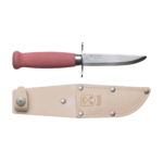 Morakniv Scout 39 Safe - Rustfri - Speiderkniv - 90mm - Rosa