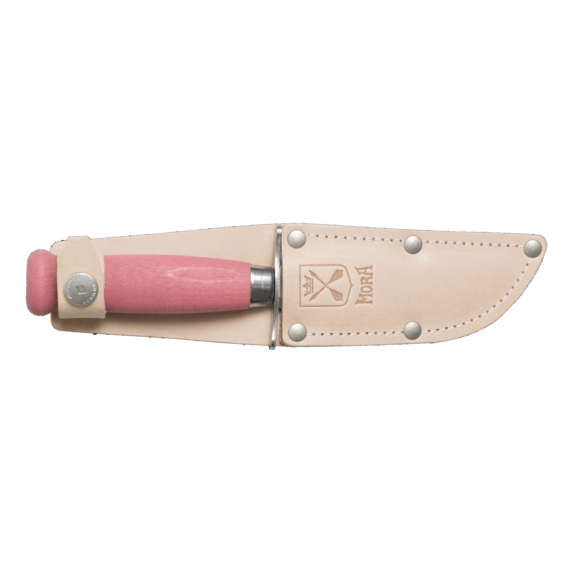 Morakniv Scout 39 Safe - Rustfri - Speiderkniv - 90mm - Rosa 2 Morakniv Scout 39 Safe - Rustfri - Speiderkniv - 90mm - Rosa - Bilde 2