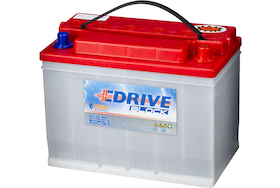 Rørplate Batteri Deep Cycle 12V 85AH C5 (308x175x225) +høyre