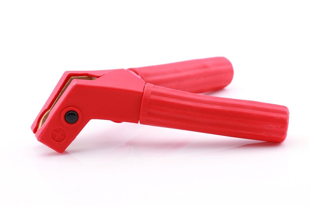 Batteriklemme 1000A - rød- isolert - vinklet 1 Batteriklemme 1000A - rød- isolert - vinklet