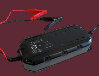 LEMANIA Batterilader 12/24V 7A Elektronisk