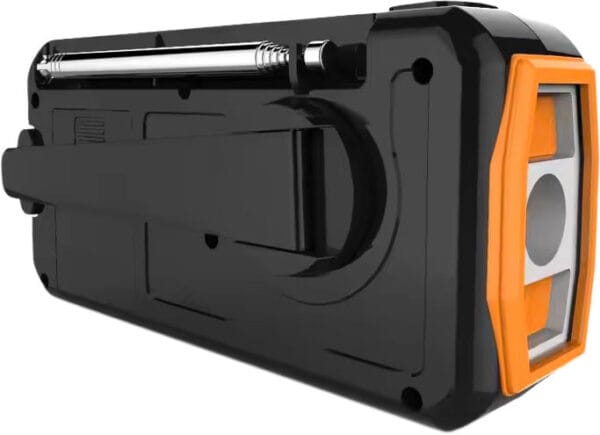 Nødradio DAB+/FM med sveiv og solcellepanel - Bilde 3