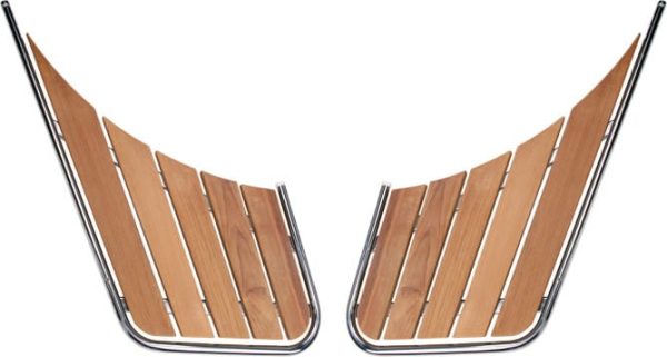Badeplattform 316 L todelt