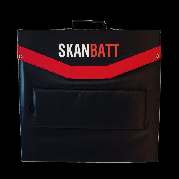 SKANBATT Sammenleggbart Solcellepanel 60W m/regulator  (SMB - 60W ) NB! B-VARE!