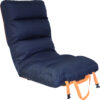 1852 Sittepute Comfy Big mørkeblå/oransje
