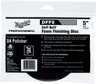 Meguiars Finishing Disc 5" svart