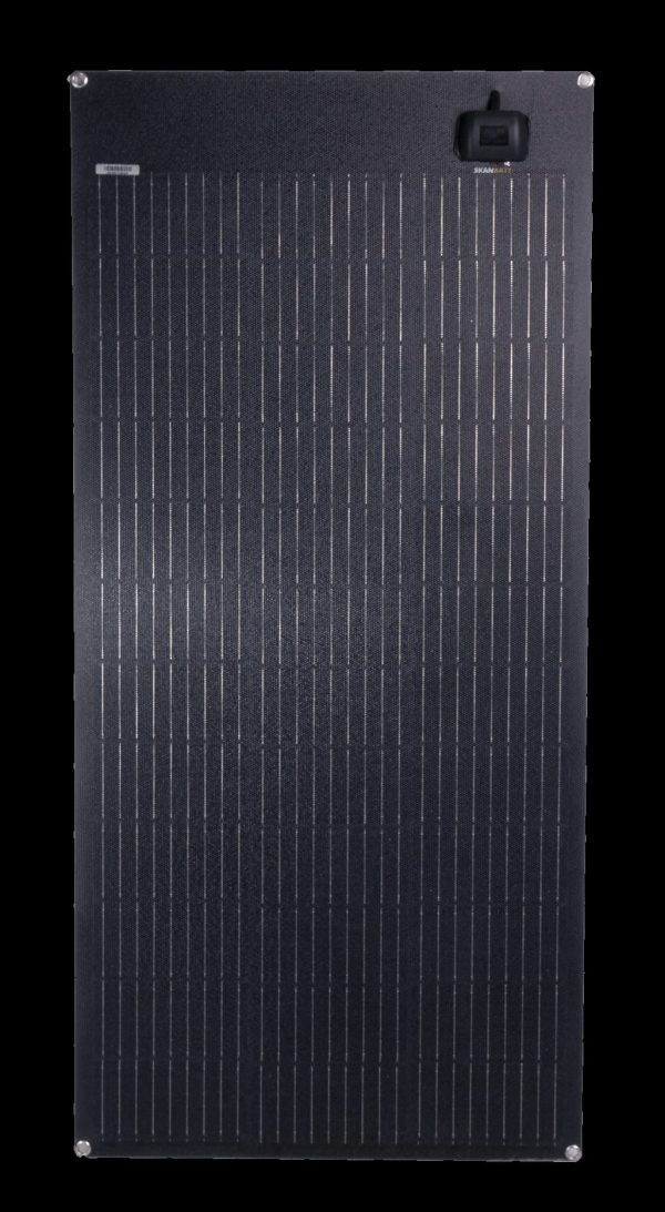 SKANBATT Fleksibelt Solcellepanel 110W - ETFE - 1140x540x3mm