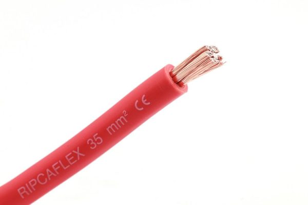 Batterikabel 16mm2 - Rød
