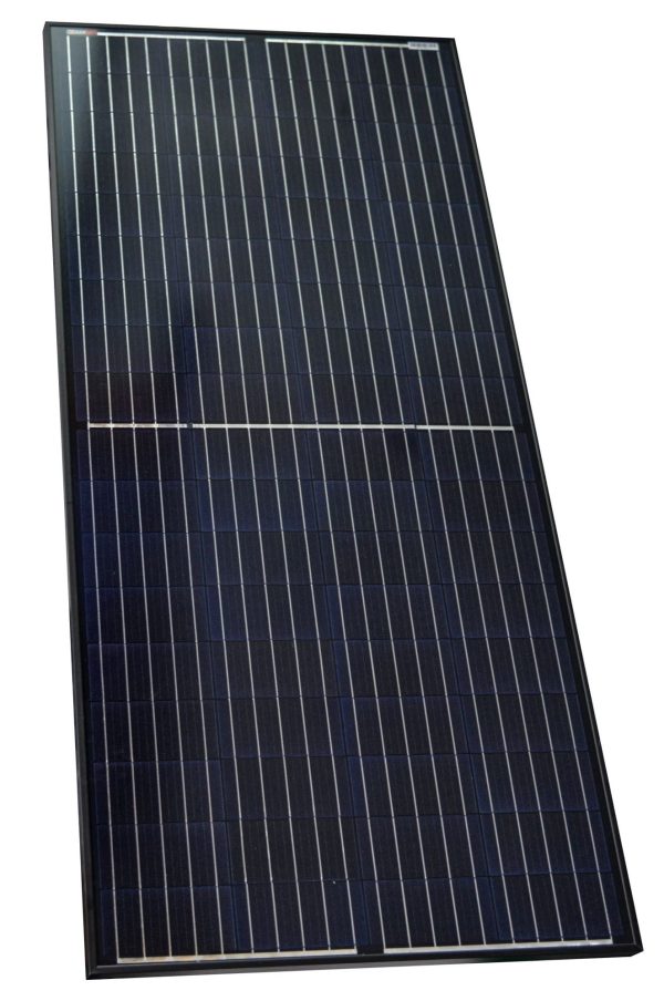 SKANBATT 'Half Cut' Solcellepanel 200W - All black - PERC Mono - 1525x680x35mm