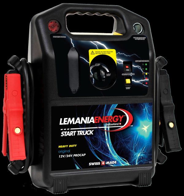 LEMANIA PROCAP Startbooster Proff 12/24V 4400A