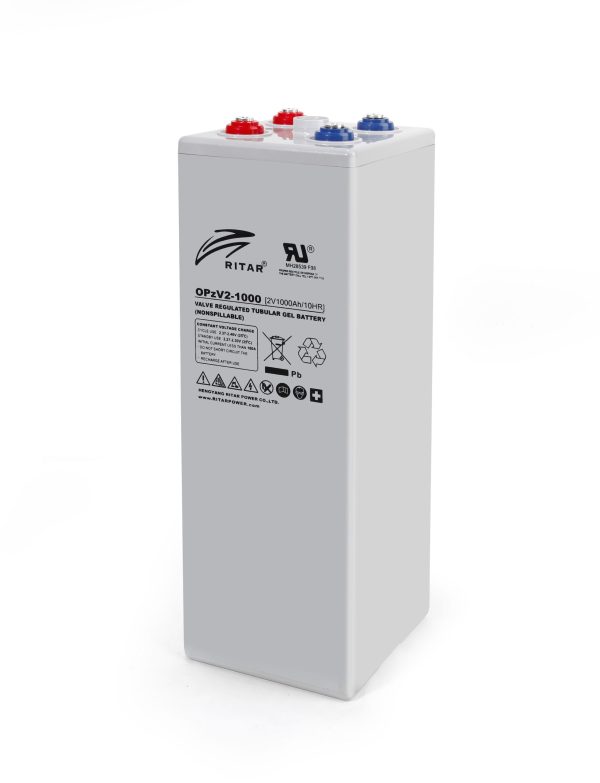 RITAR OPzV Serien GEL Batteri 2V 1000Ah
