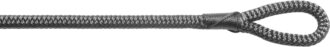 Robline Flettet fenderline 2-pk grå