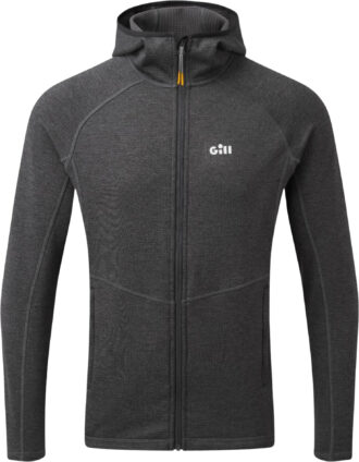 Gill Dart Hoodie fleecejakke herre grå