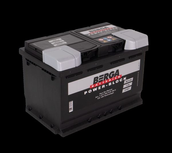 BERGA Power Block 12V 77AH 780CCA (278/175/190mm)
