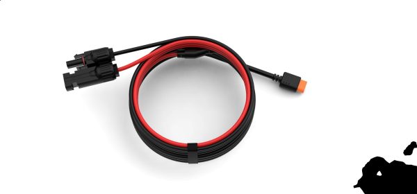 ECOFLOW MC4 til XT60i kabel på 2,5m