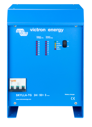 VICTRON Skylla TG Batterilader 24V 100A(1+1) 3-Fas 400V 1 VICTRON Skylla TG Batterilader 24V 100A(1+1) 3-Fas 400V
