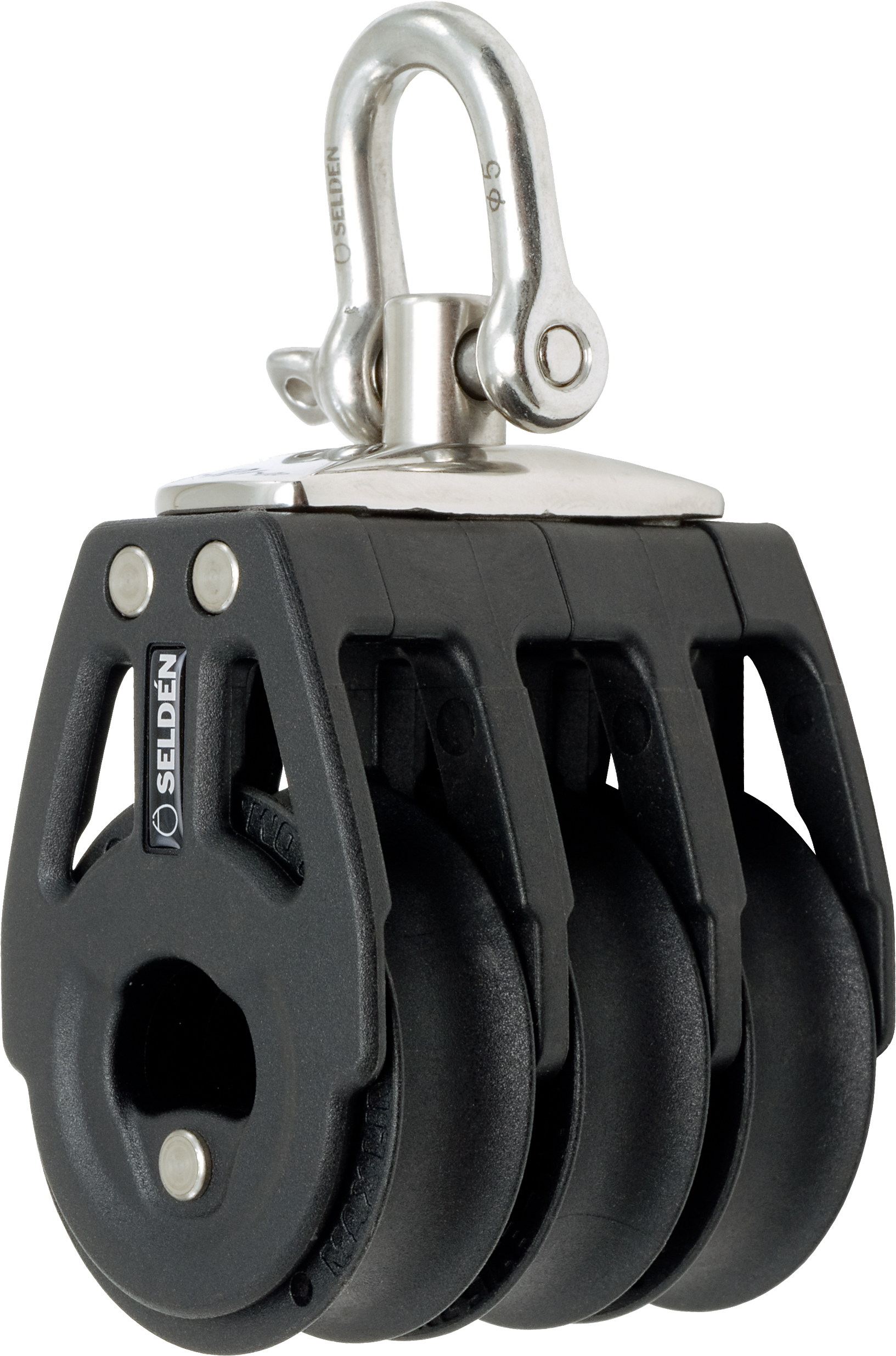 2513040_XL Seldén Blokk BBB40 trippel, svivel - Bilde 1