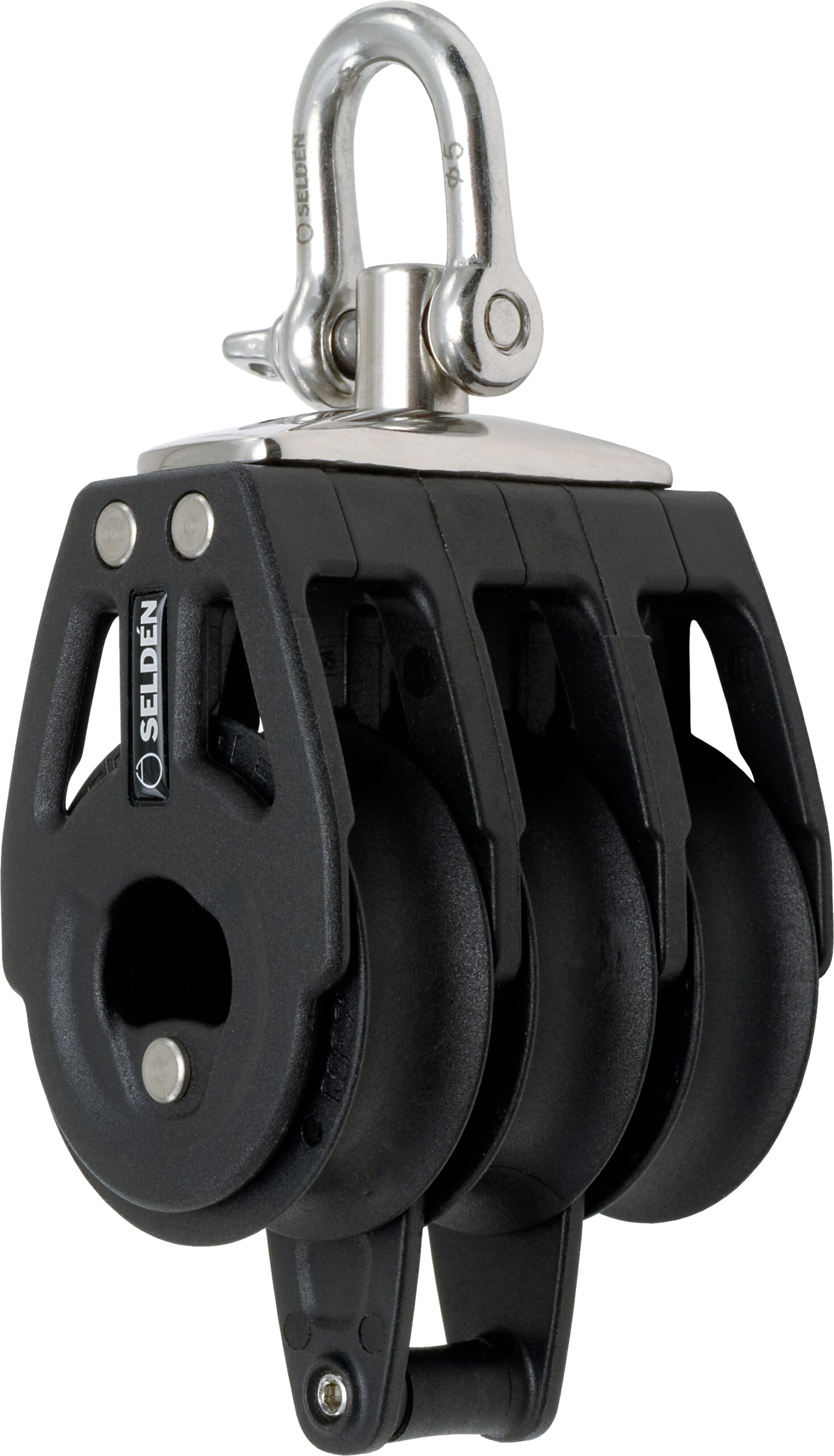 2513140_XL Seldén Blokk BBB40 trippel/hv, svivel - Bilde 1
