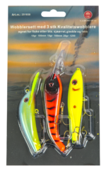 Osean Wobblersett - 3pk - 10gr - 15gr - 25gr