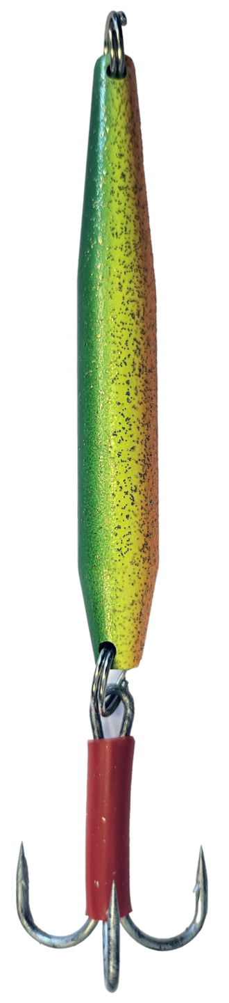 Osean Trysfjordpilken - Gul/ Orange / Grønn m/ glitter