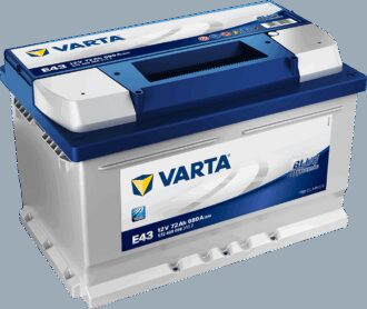 VARTA Blue Dynamic Batteri 12V 72AH 680CCA (278x175x175/175mm) +høyre E43