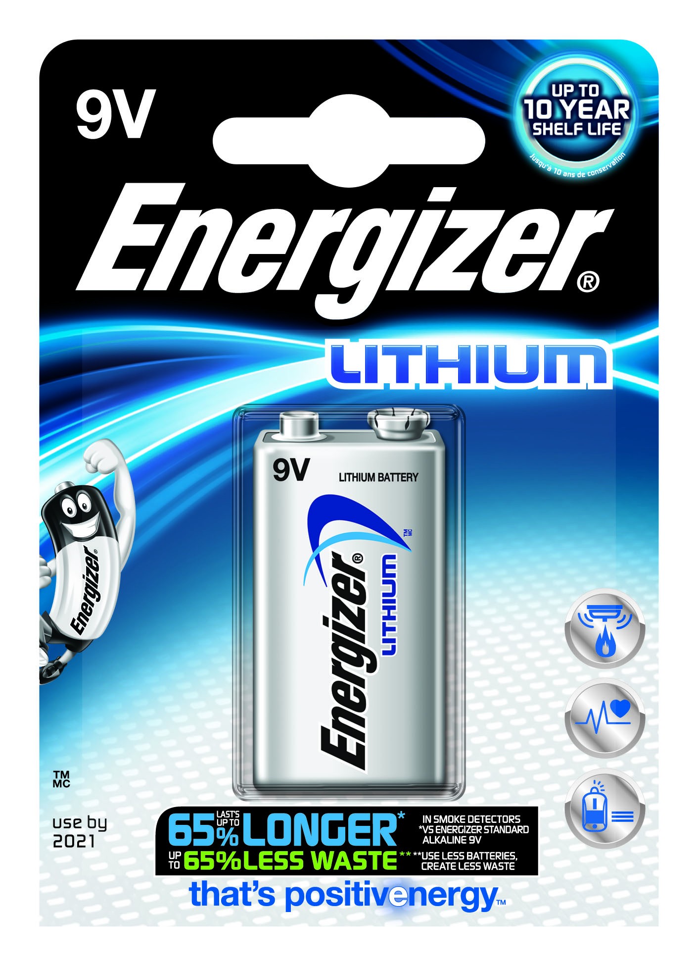 Lithium Batteri 9V Energizer 1 Lithium Batteri 9V Energizer