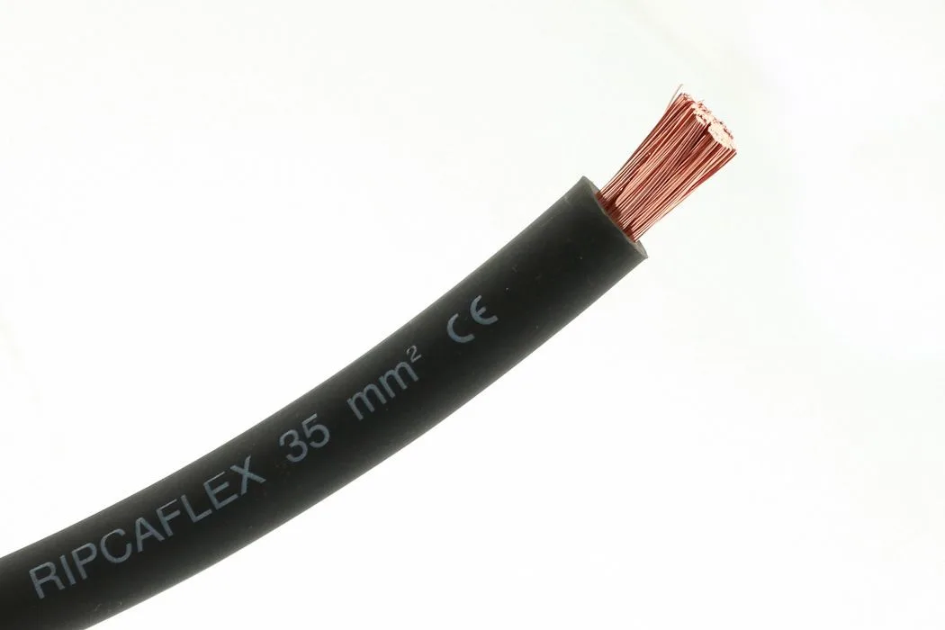 Batterikabel 25mm2 - Sort