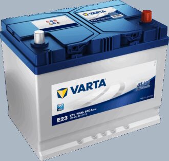 VARTA Blue Dynamic Batteri 12V 70AH 630CCA (261x175x200/220mm) +høyre E23