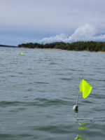 Apaja Flaggbøye - 100cm - 2pk - For garn og teiner