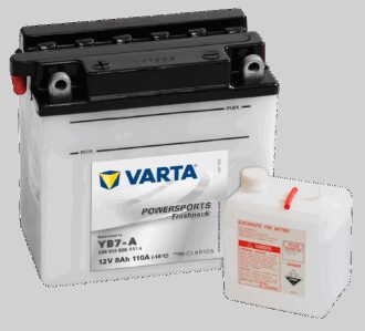 VARTA MC Batteri 12V 8AH 110CCA (137x76x134mm) +venstre YB7-A