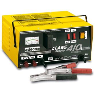 DECA Batterilader 12V/24V 50A m/ 410Amp starthjelp (354200)