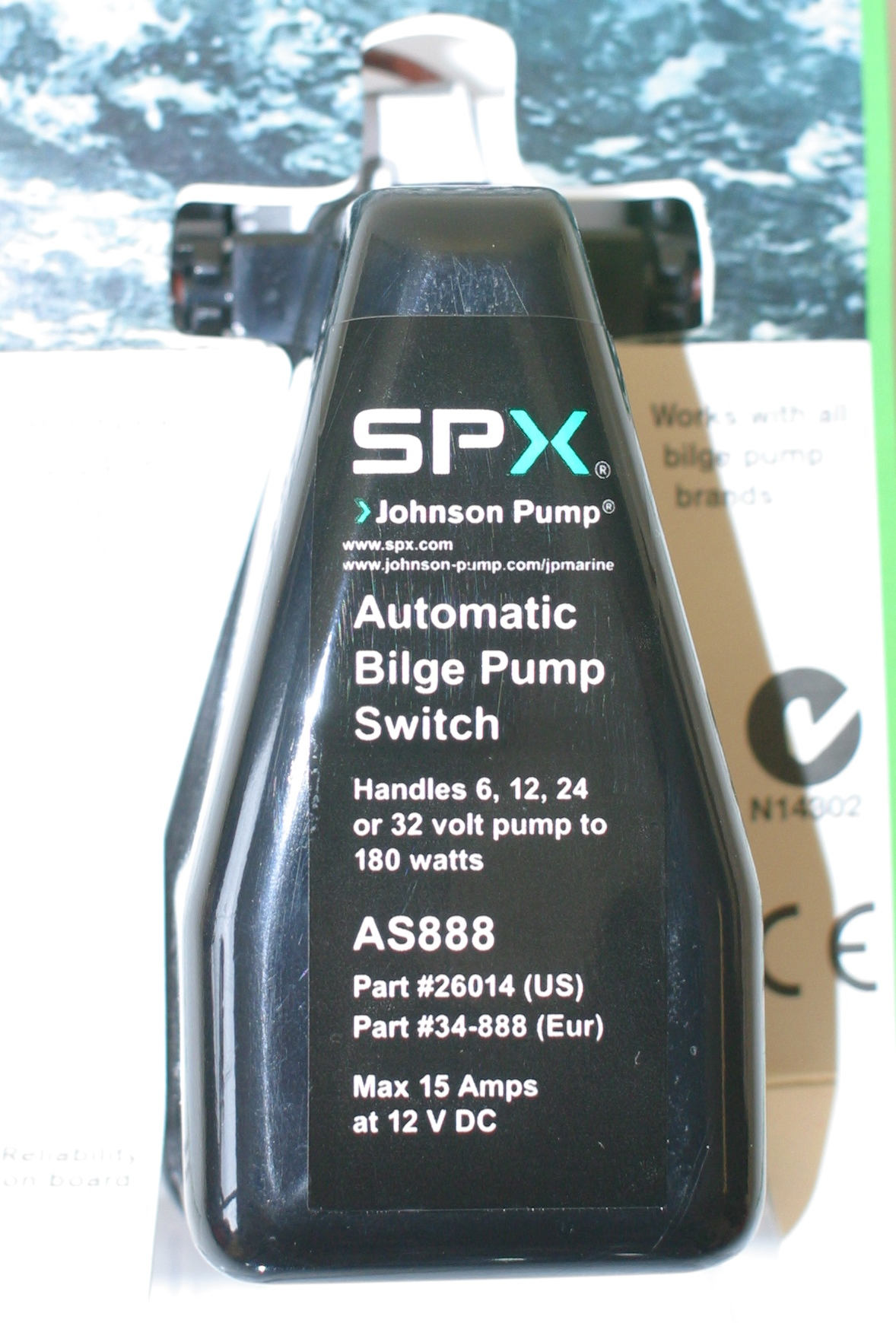 Johnson Pump Nivåbryter - AS 88 - 6-32V