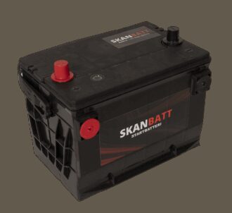 Forside 13 SKANBATT Startbatteri 12V 80AH 800CCA (260x179x180/207mm) +venstre