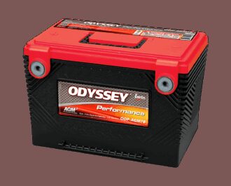 ODYSSEY ODP-AGM78 AGM Batteri 12V 61AH 792CCA (275x178x187mm) +sidepol venstre