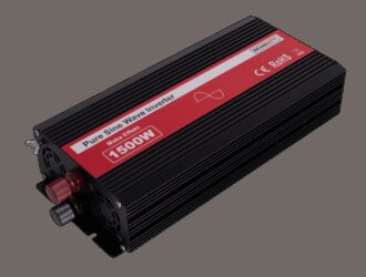 SKANBATT Inverter 12V 1500W Ren Sinus m/Kablet Fjernkontroll