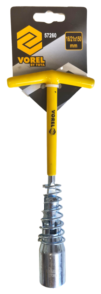 Vorel Tennpluggnøkkel kombi - 16/21 mm