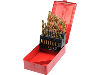 Vorel Borsett - HSS - Titan - 19 deler - 1-10 mm