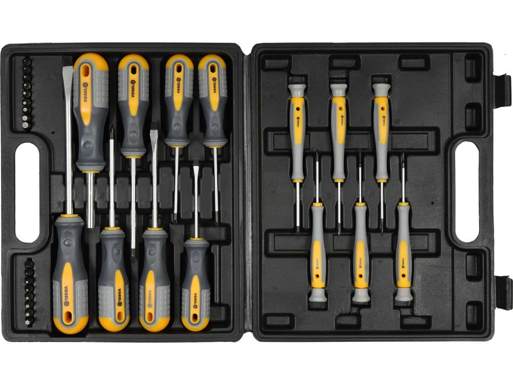 Vorel Skrutrekkersett - 32 deler 1 Vorel Skrutrekkersett - 32 deler