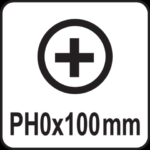 Yato Phillps skrutrekker - Stjerneskrutrekker - PH0x100mm - Bilde 2