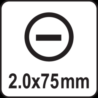 Yato Flat skrutrekker - Flatskrutrekker - 2x75mm