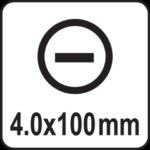 Yato Flat skrutrekker - Flatskrutrekker - 4x100mm - Bilde 3