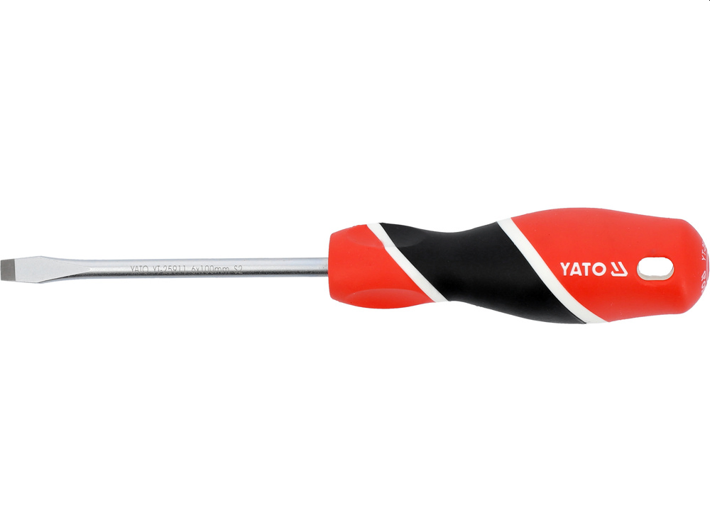 Yato Flat skrutrekker - Flatskrutrekker - 6x150mm 1 Yato Flat skrutrekker - Flatskrutrekker - 6x150mm